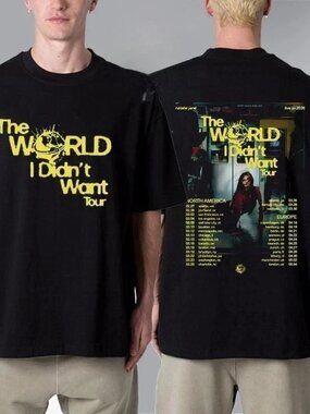 Natalie Jane The World I Didn't Want Tour 2026 North America T-shirt